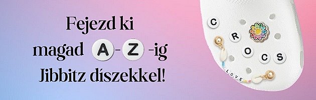 Jibbitz termékoldali banner