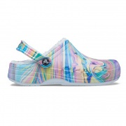 Crocs Baya Lined Printed Clog női-férfi bélelt papucs