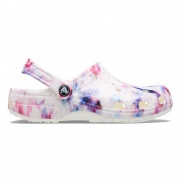 Crocs Classic Tie Dye Graphic Clog női-férfi papucs