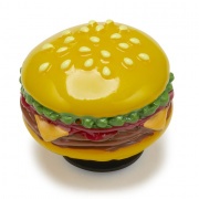 Crocs Jibbitz Mini 3D Hamburger papucsdísz