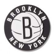 Crocs Jibbitz NBA Brooklyn Nets Logo papucsdísz