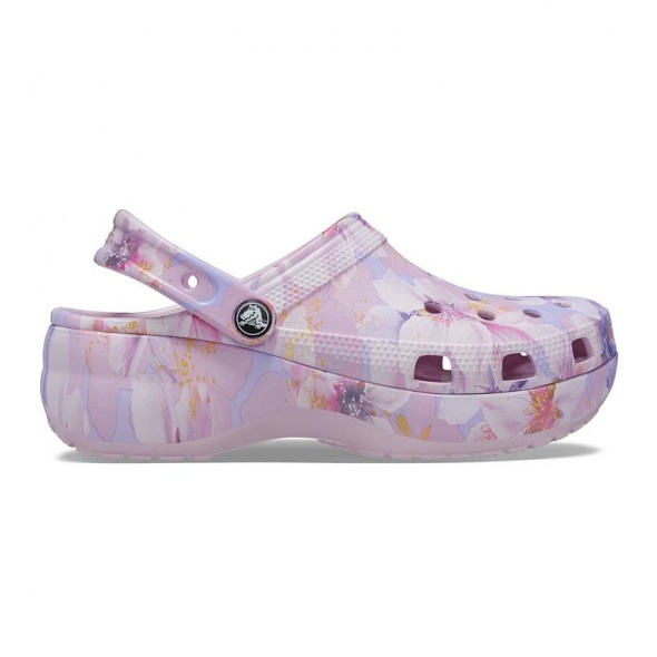 Crocs Classic Platform Cherry Blossom Clog Női papucs