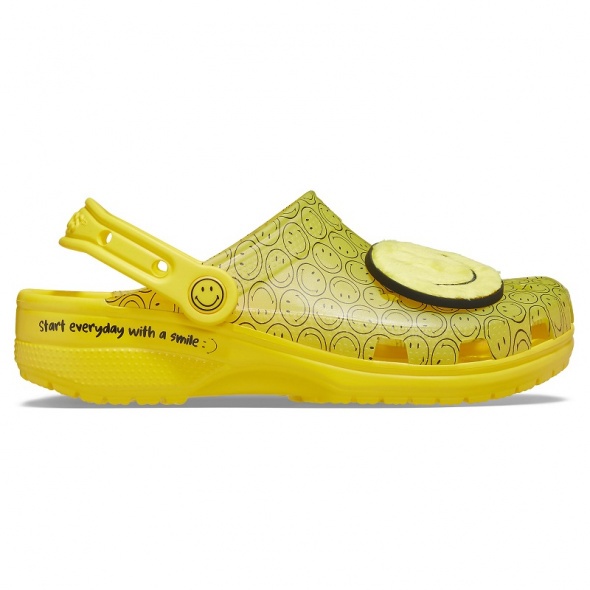 Crocs Classic Translucent Smiley Clog férfi-női papucs