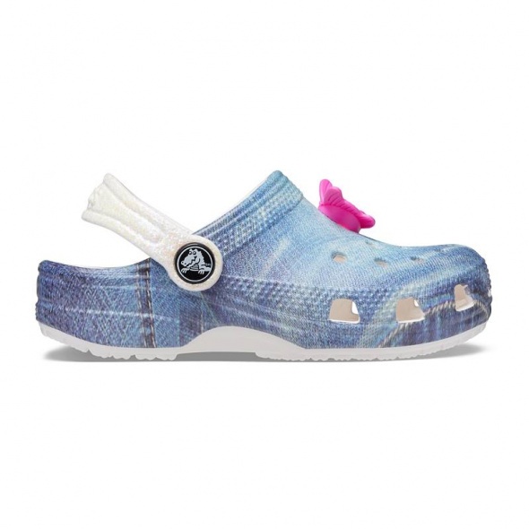 Crocs Kids Classic Denim Clog T Gyerek papucs