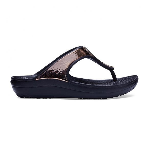 Crocs Sloane Hammered Metallic Flip női flip-flop papucs