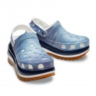 Crocs Classic Mega Crush Denim Clog Női papucs