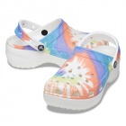 Crocs Classic Platform Tie Dye Graphic Clog W Női papucs