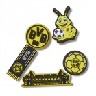 Crocs Jibbitz BVB - csomag (5 db) papucsdísz