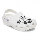 Crocs Jibbitz Fekete és fehér - csomag (5 db) papucsdísz