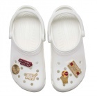 Crocs Jibbitz NBA Miami Heat Elevated - csomag (5 db) papucsdísz