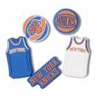 Crocs Jibbitz NBA New York Knicks - csomag (5 db) papucsdísz