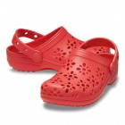 Crocs Kids Classic Floral Cut Out Clog T Gyerek papucs