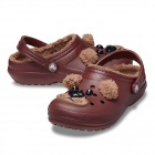 Crocs Classic Lined I AM Brown Bear Clog T bundás gyerek papucs