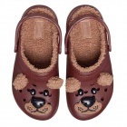 Crocs Classic Lined I AM Brown Bear Clog T bundás gyerek papucs