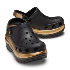 Crocs Mega Crush Metallic Clog Női platform papucs