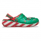 Crocs Mickey Xmas Lined Classic Clog Férfi, Női papucs