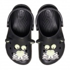 Crocs Kids Classic Glow Black Cat Clog K gyerek papucs